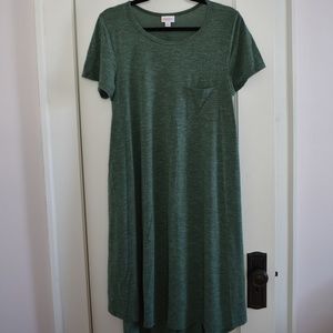 Green LuLaRoe Carly Dress